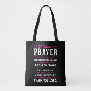 Tote Bag Prière des infirmières religieuses Seigneur de l