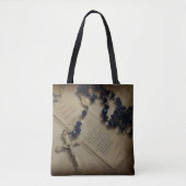 Tote Bag Prière et Rosaire (Devant)