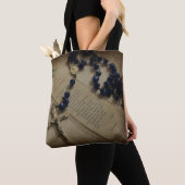 Tote Bag Prière et Rosaire (De près)