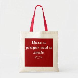 Tote Bag Prière et sourire