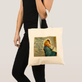 Tote Bag Prière Fourre-tout de Mary de grêle (Devant (produit))