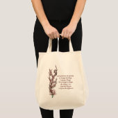 Tote Bag Prière Inspiration Serenity Citation (Devant (produit))