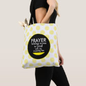 Tote Bag Prière - sans fil (De près)