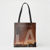 Tote Bag Priez Pour Le Feu Sauvage De La (Devant)