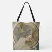 Tote Bag Primrose par Alphonse Mucha (1899) (Dos)