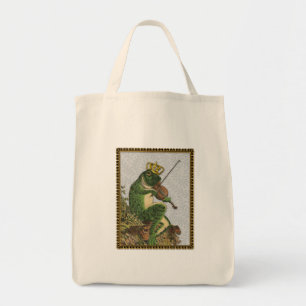 Tote Bag Prince charme vintage de grenouille