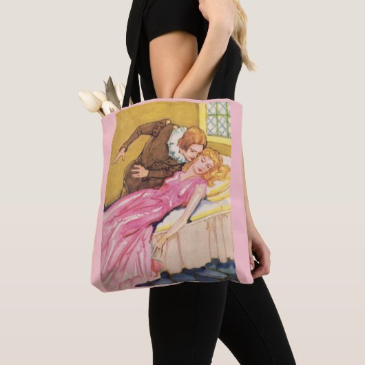 Tote Bag Prince Charming baiser Beauté dormante (De près)