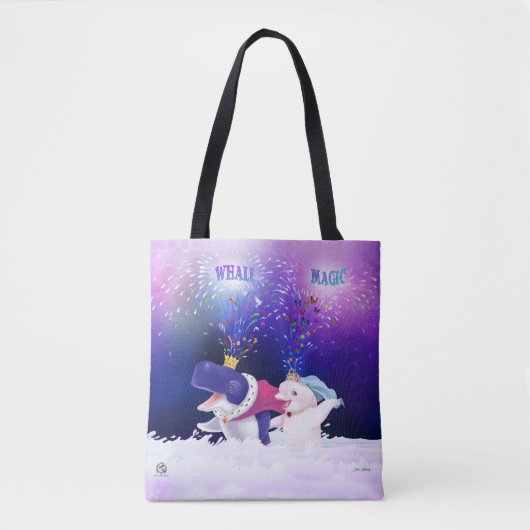 Tote Bag PRINCE DES BALEINES Fourre-tout (Devant)
