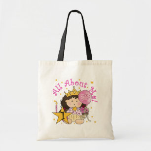 Tote Bag Princess All About Me 1st Birthday Tshirts