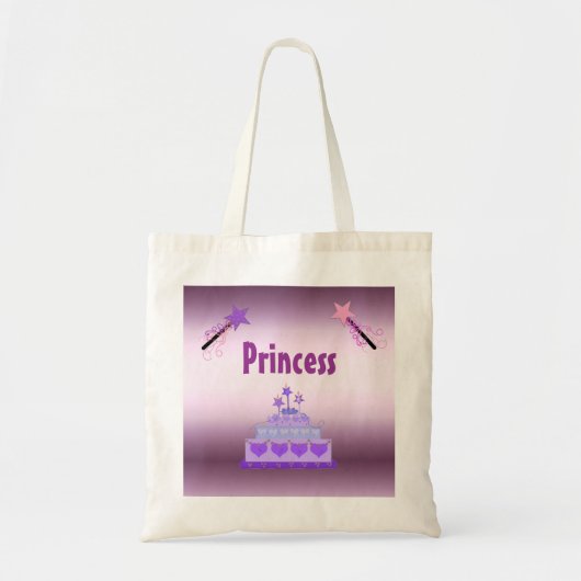 Tote Bag Princess Cake et Wands magiques (Devant)