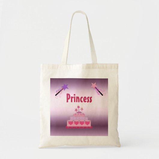 Tote Bag Princess Cake et Wands magiques (Devant)