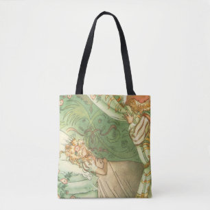 Tote Bag Princesse de beauté dormante, Conte de fée Vintage