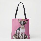 Tote Bag Princesse de chiwawa (Devant)