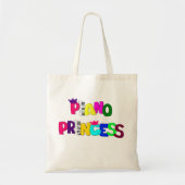 Tote Bag Princesse de piano (Devant)