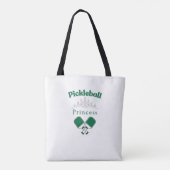 Tote Bag Princesse de Pickleball (Dos)