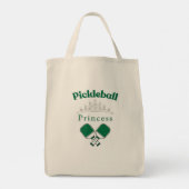 Tote Bag Princesse de Pickleball (Dos)