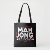 Tote Bag princesse Mahjong | Funny mahjong (Devant)