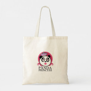 Tote Bag Princesse Panda Mignonne Reine Panda