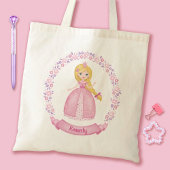 Tote Bag Princesse rose