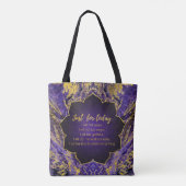 Tote Bag Principes de Reiki - préceptes de Reiki (Dos)