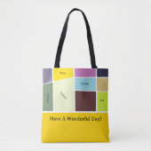 Tote Bag Printemps 2025 Été (Devant)