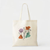 Tote Bag Printemps des fleurs de tulipes (Devant)