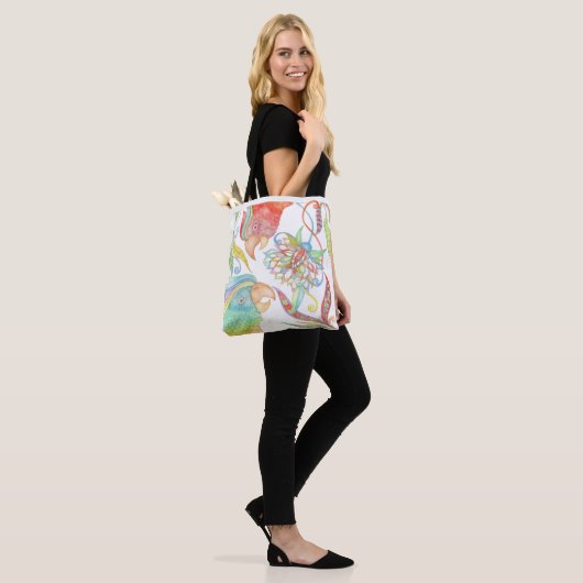 Tote Bag Printemps en Amazonie (Sur le modèle)