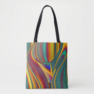 Tote Bag Printemps Été Automne Fleurs Magie