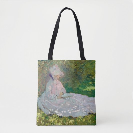 Tote Bag Printemps, Monet (Devant)
