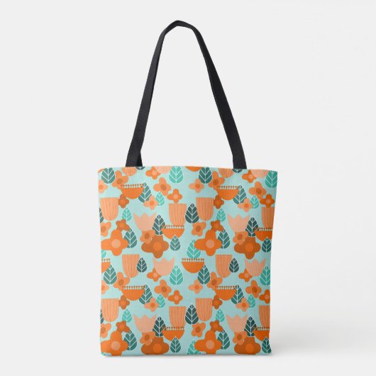 Tote Bag Printemps scandinave (Dos)