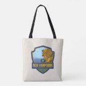 Tote Bag Prix d'État | New Hampshire (Dos)