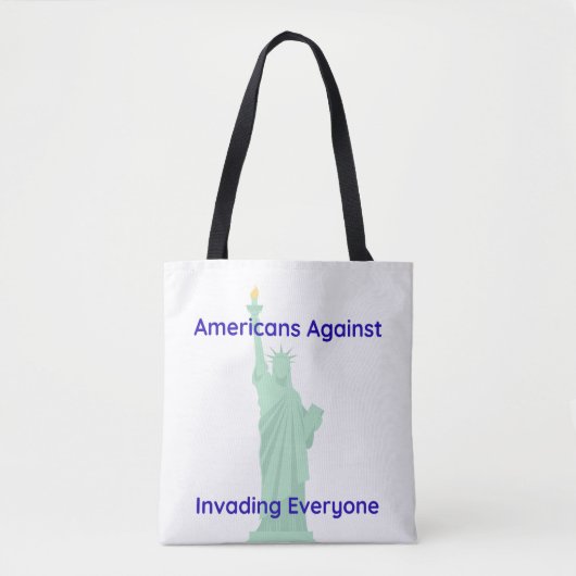 Tote Bag Pro-America Peace  (Devant)