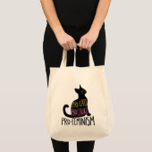 Tote Bag Pro-chats Pro-choix pro-féminisme (Devant (produit))