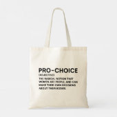 Tote Bag Pro-Choice (Dos)