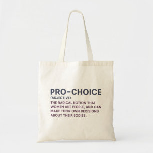 Tote Bag Pro-Choice