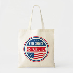 Tote Bag Pro Choice est la liberté patriotique des femmes a