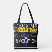 Tote Bag PRO-M-A-C-R-O-N Évolution ou involution TB2 (Dos)