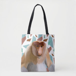 Tote Bag Proboscis Singe Espèces en voie de disparition