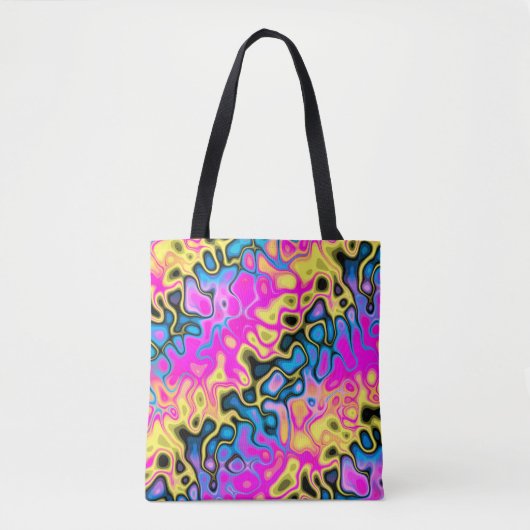 Tote Bag processeur graffiti : (Devant)
