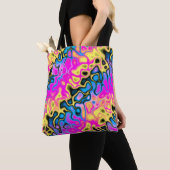Tote Bag processeur graffiti : (De près)