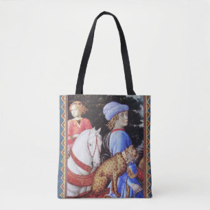 Tote Bag Procession de Magus Melchior, Cheval, Chat sauvage