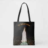 Tote Bag Procession de Notre-Dame de Fatima aux bougies (Devant)
