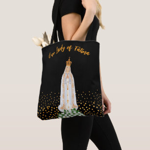 Tote Bag Procession de Notre-Dame de Fatima aux bougies