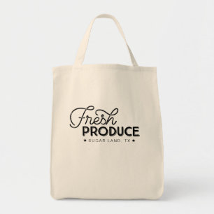 Tote Bag Produits frais de l'alimentation locale Fourre-tou