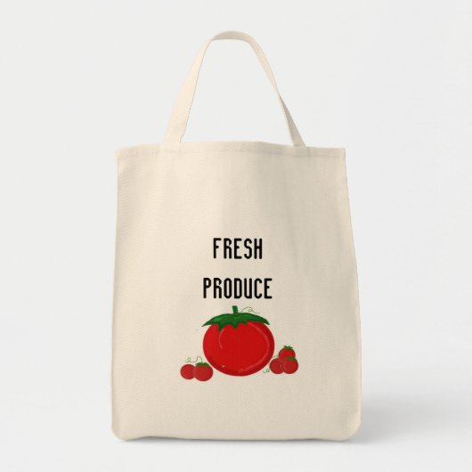 Tote Bag Produits frais - Tomates (Devant)