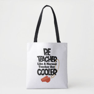 Tote Bag Prof de gym comme un prof normal mais en plus cool
