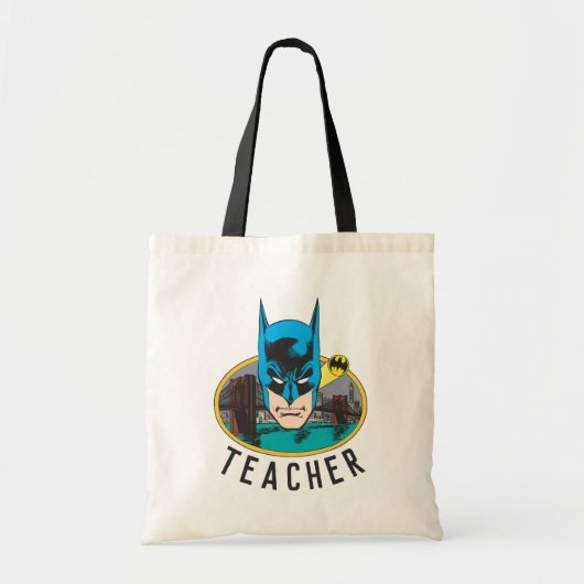 Tote Bag Professeur à la tête de Batman (Devant)