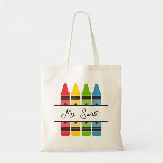 Tote Bag Professeur Bonne Journée Minuscules Humains Modern (Devant)