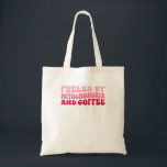 Tote Bag Professeur De Biologie Science Alimenté Par Mitoch<br><div class="desc">Professeur En Biologie Science Alimenté Par Le Café Mitochondria</div>