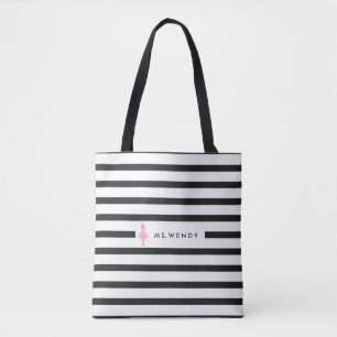 Tote Bag Professeur de danse moderne personnalisé